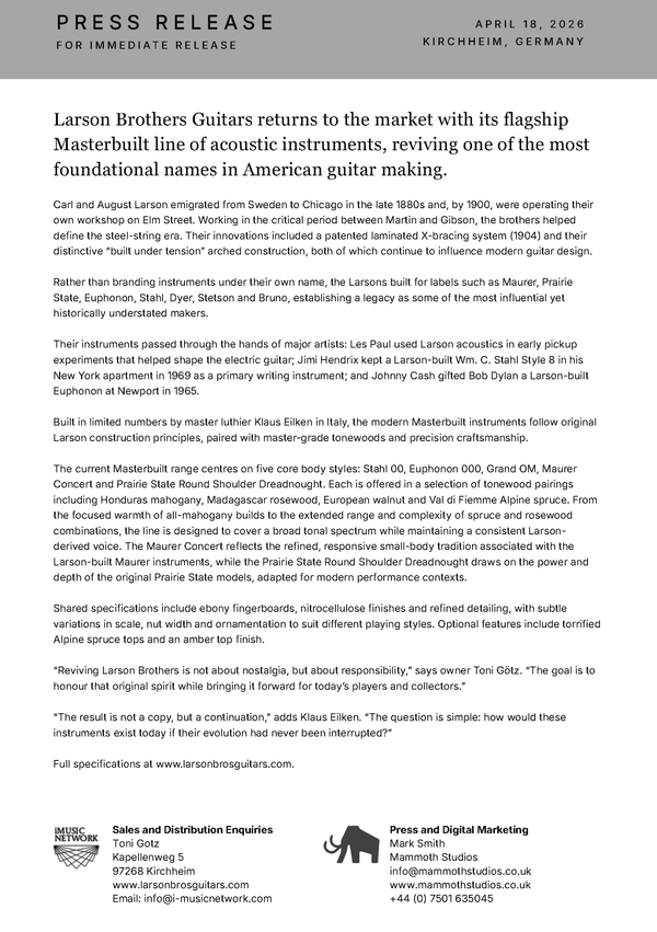 Latest Press Release